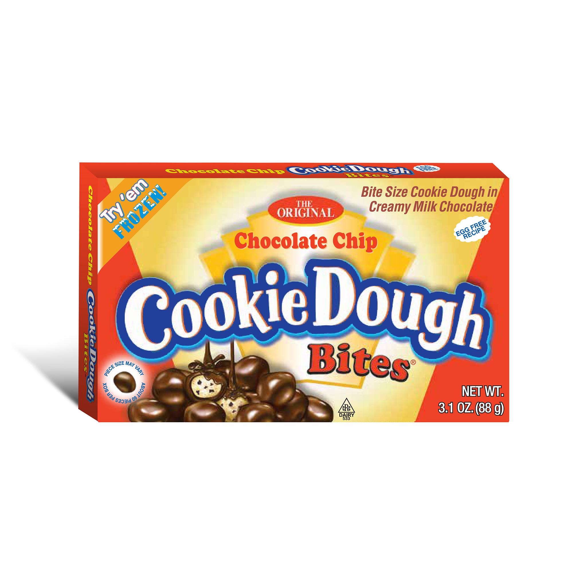Chocolate Chip Cookie Dough Bites Theater Box, 3.1oz Albanese