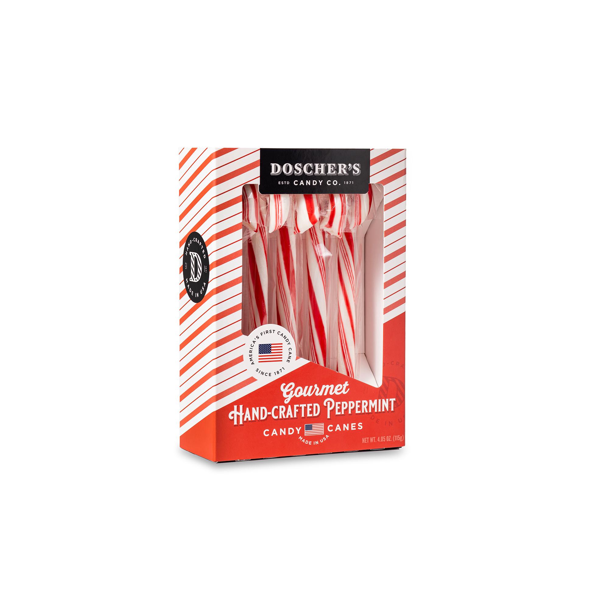 Gourmet Peppermint Candy Canes Albanese Confectionery
