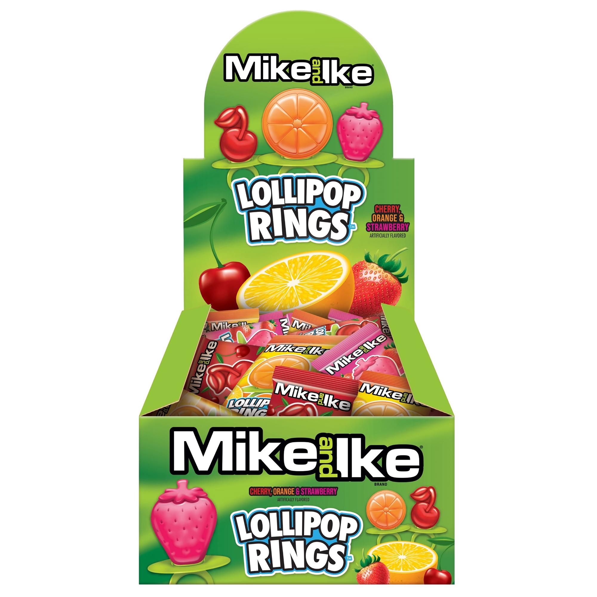 Mike and Ike® Lollipop Rings™ | Albanese Confectionery